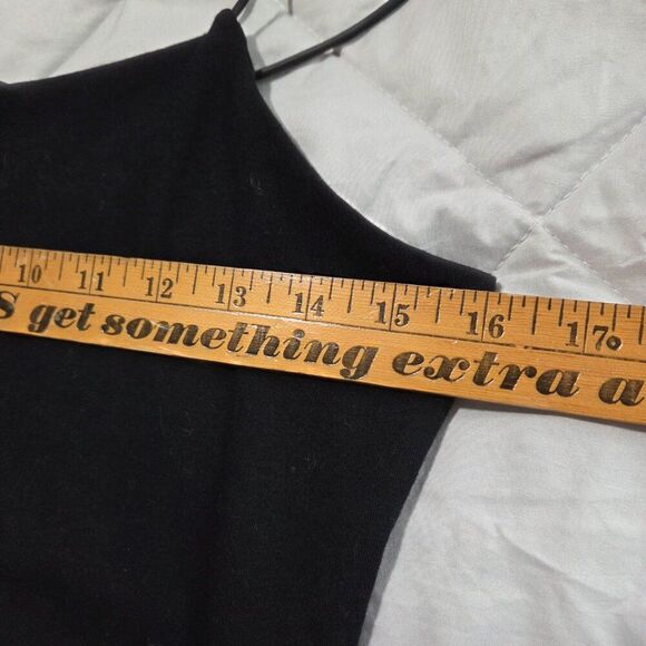 NWT WILD FABLE BLACK SPAGHETTI STRAP BLACK BODYSUIT SZ M - Picture 13 of 14